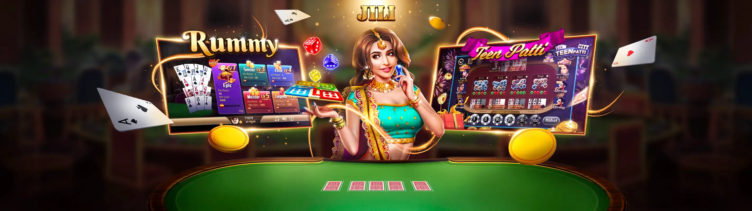 Bàn chơi Baccarat trực tuyến tại rongho99 link vào
